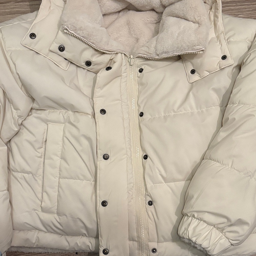 American Eagle Jacket - Reversible. Size Medium - image 4